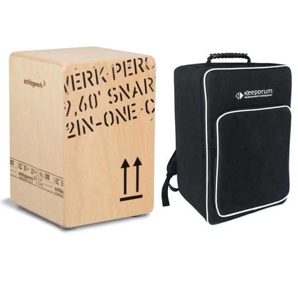 Schlagwerk Cp-403 Cajon mit Tasche und Pad