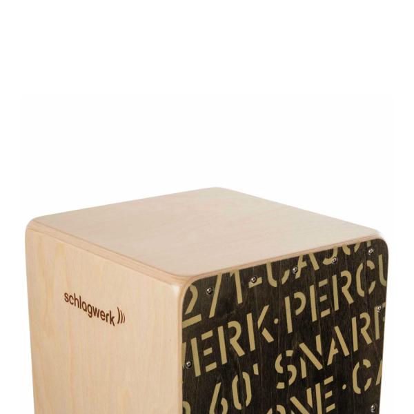 Schlagwerk CP404 BLK Cajon mit Tasche Pink und Pad