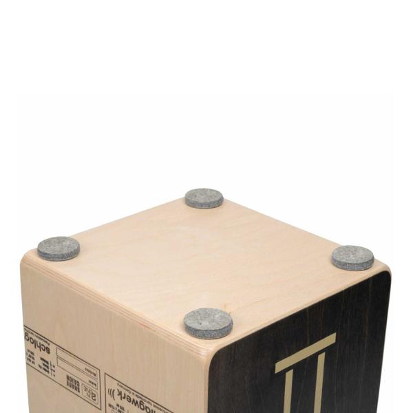 Schlagwerk CP404 BLK Cajon mit Besen
