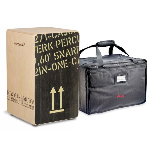 Schlagwerk CP404 BLK Cajon mit Deluxe Tasche