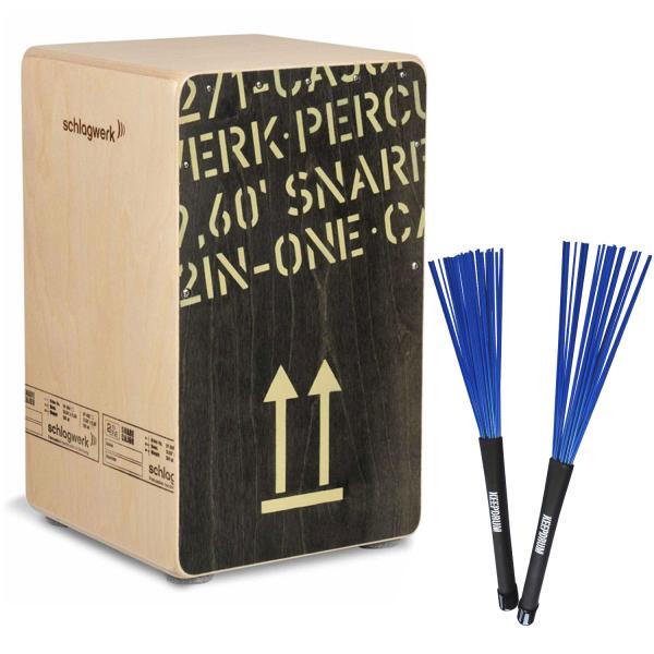 Schlagwerk CP404 BLK Cajon mit Besen