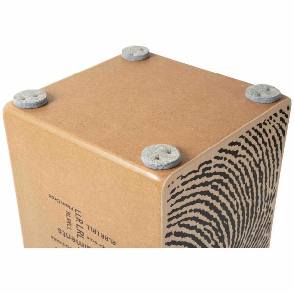 Schlagwerk CP82 Cajon mit Sitzpad rot und Tasche