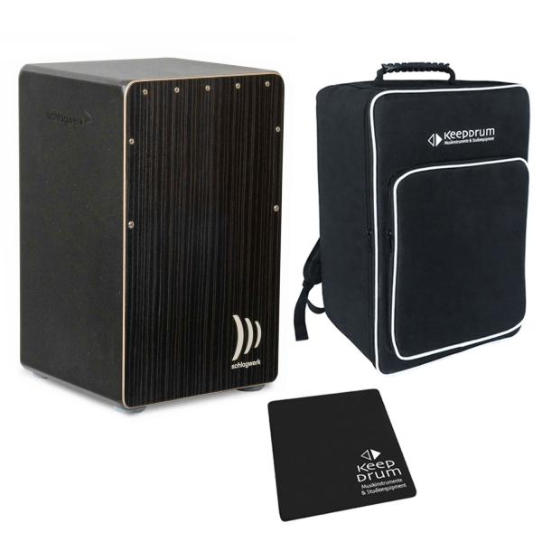 Schlagwerk CP91 Cajon mit Sitzpad und Tasche