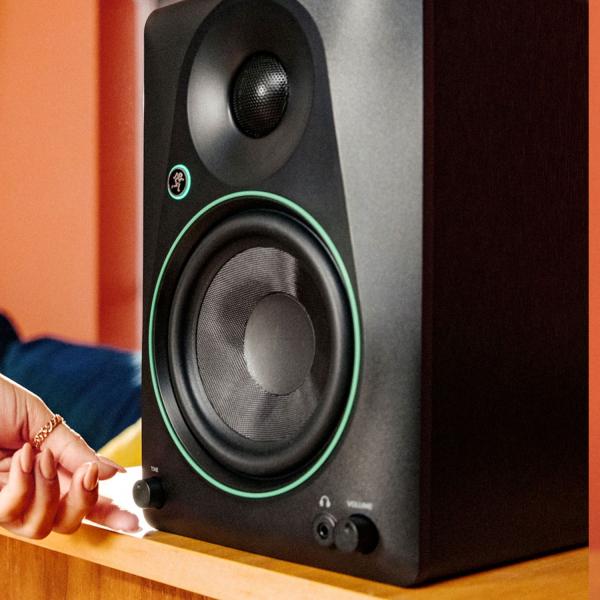 Mackie Studio-Monitore CR5BT mit Boxenfüße Rot