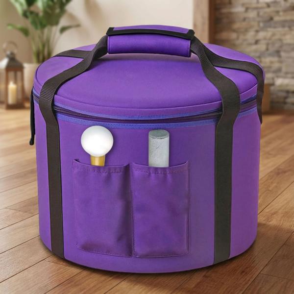 keepdrum Klangschalen-Set Chakra Set Color 6-12 Zoll mit Zubehör