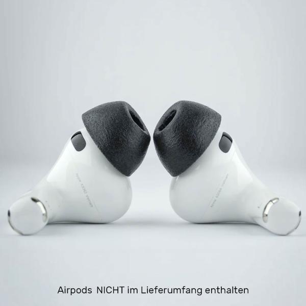 Comply Ohrstöpsel TrueGrip MAX für Airpods Pro 3 Schwarz Größe Mix
