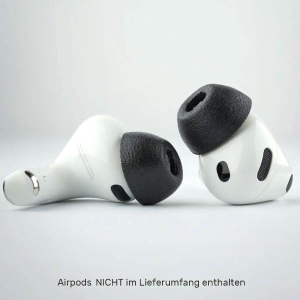 Comply Ohrstöpsel TrueGrip MAX für Airpods Pro 3 Schwarz Größe Mix