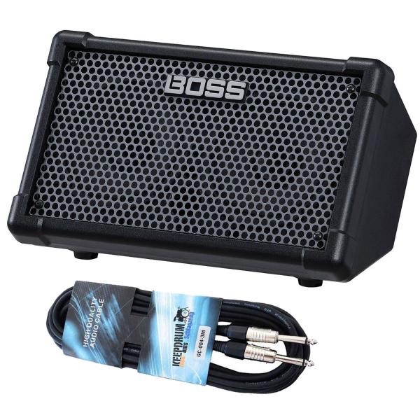Boss Cube Street II Verstärker Schwarz mit Klinkenkabel
