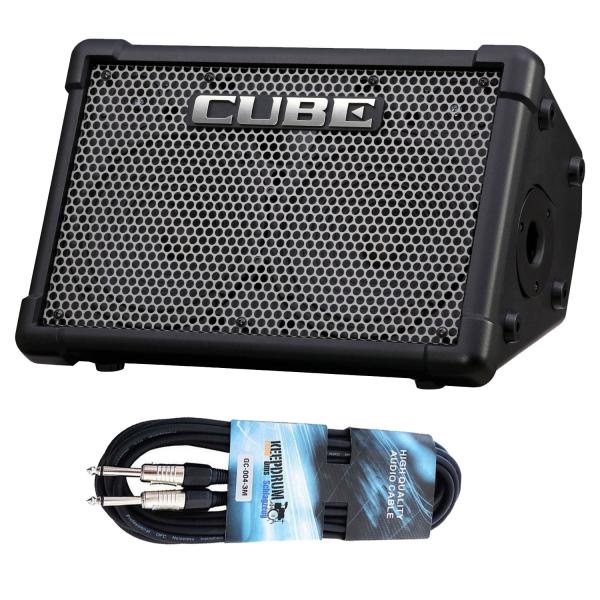 Roland Verstärker Cube Street EX Mini-PA mit Klinkenkabel