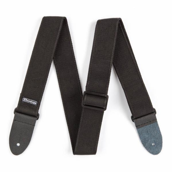 Dunlop D38-09BK Gitarrengurt lang mit Saitenkurbel