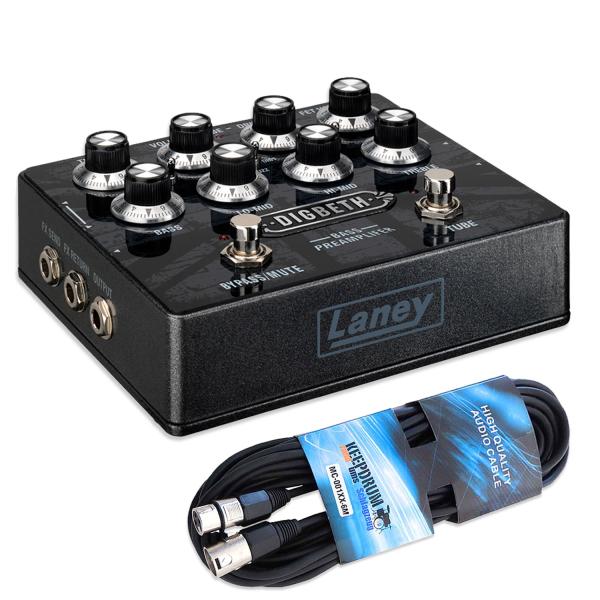 Laney Bass-Vorverstärker DB-Pre Digbeth Preamp mit XLR-Kabel