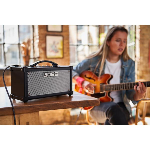 Boss Dual Cube LX Gitarren Verstärker mit Kabel