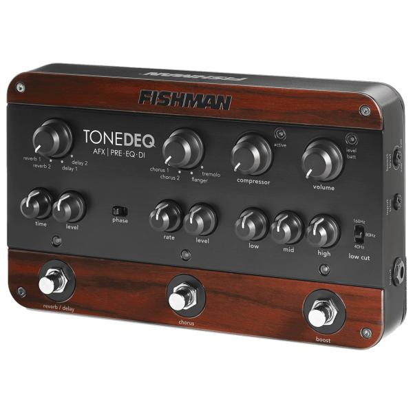 Fishman Tone DEQ AFX Vorverstärker für Gitarre mit Netzteil