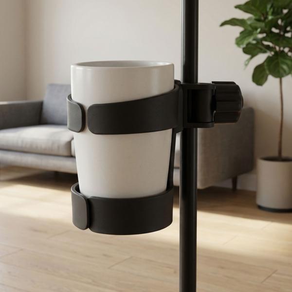 keepdrum Getränkehalter DH01 für Stative mit Flaschenöffner