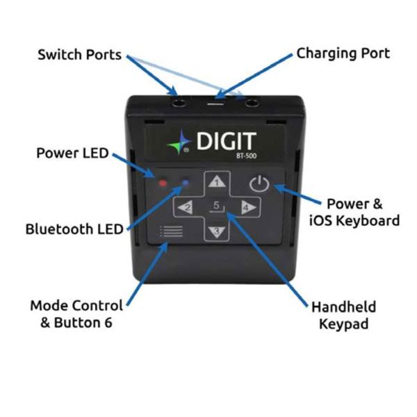 Airturn Digit BT-500 Bluetooth Fernbedienung