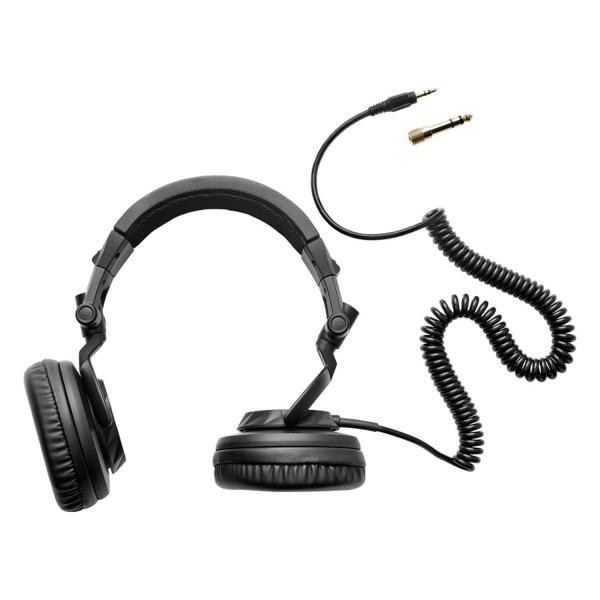 Hercules HDP DJ45 DJ Kopfhörer mit Tisch-Stativ