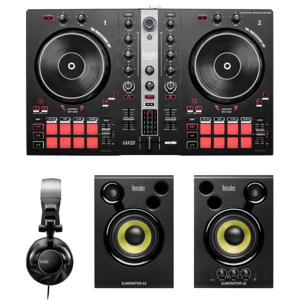 Hercules DJ Essentials Kit komplettes DJ-Set B-Ware