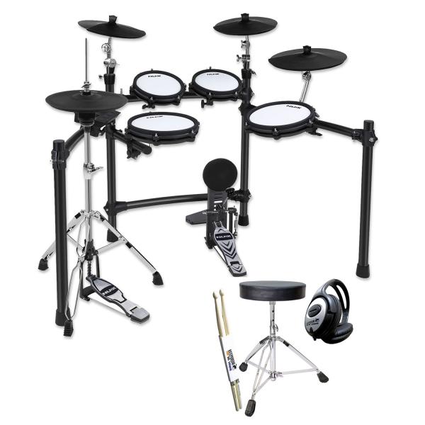 Nux E-Drum DM-310H elektronisches Schlagzeug mit Zubehör
