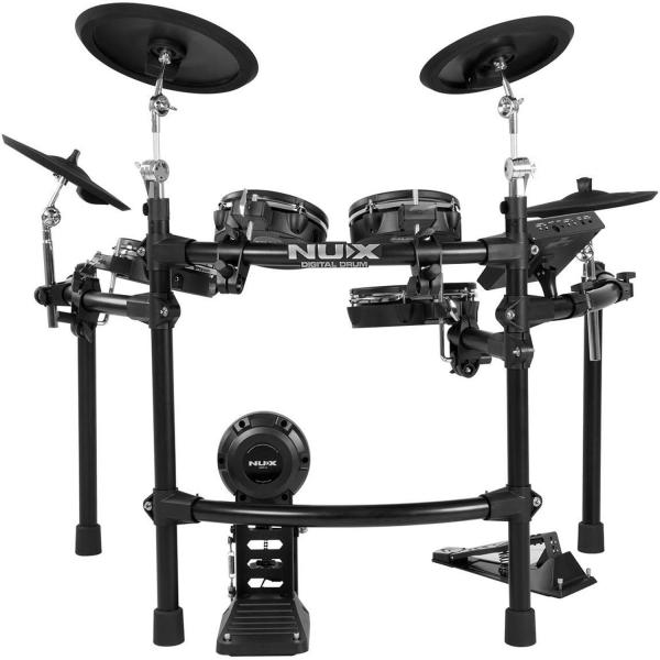 Nux E-Drum DM-7X Schlagzeug mit Zubehör-Set