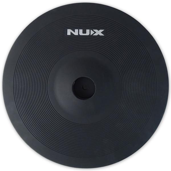 Nux Becken-Set DM8 E-Drum Becken-Pad 12 Zoll mit Drumsticks