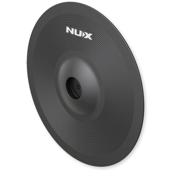 Nux Becken-Set DM8 E-Drum Becken-Pad 12 Zoll mit Drumsticks