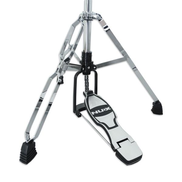 Nux Hihat-Maschine DM-8 Hi-Hat Stativ mit Schlagzeugstöcken