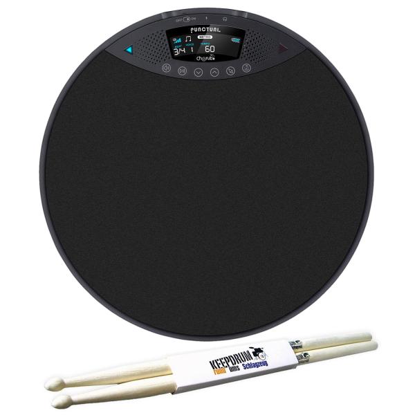 Cherub Übungspad DP-970 elektronsiches Drum-Pad mit Drumsticks
