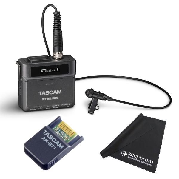 Tascam DR-10L Pro Lavalier-Recorder mit Adapter