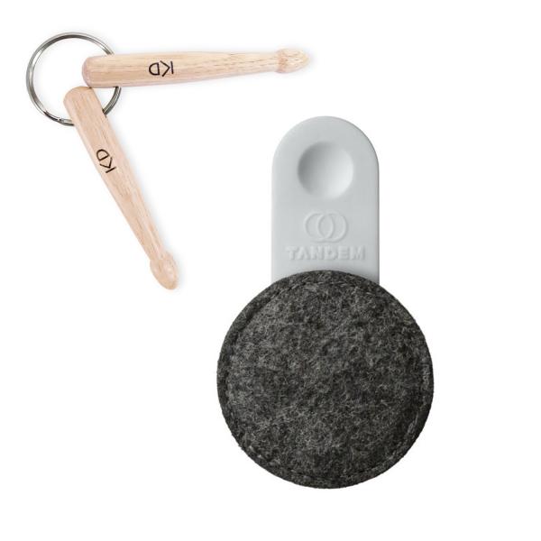 Tandem Drums Drops 40g Dämpfer Pad mit Anhänger
