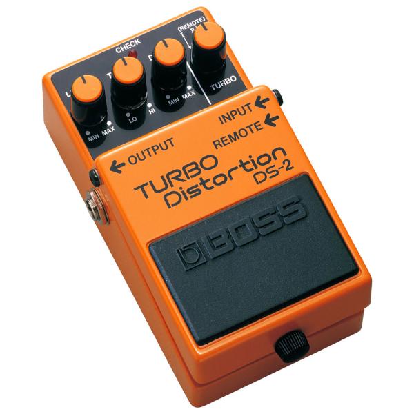 Boss DS-2 Turbo Distortion Effektgerät mit Kabel