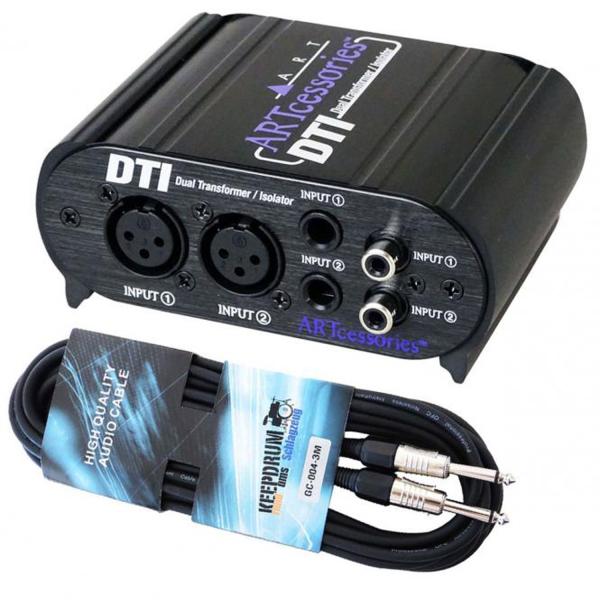 ART DTI passive DI-Box mit Kabel