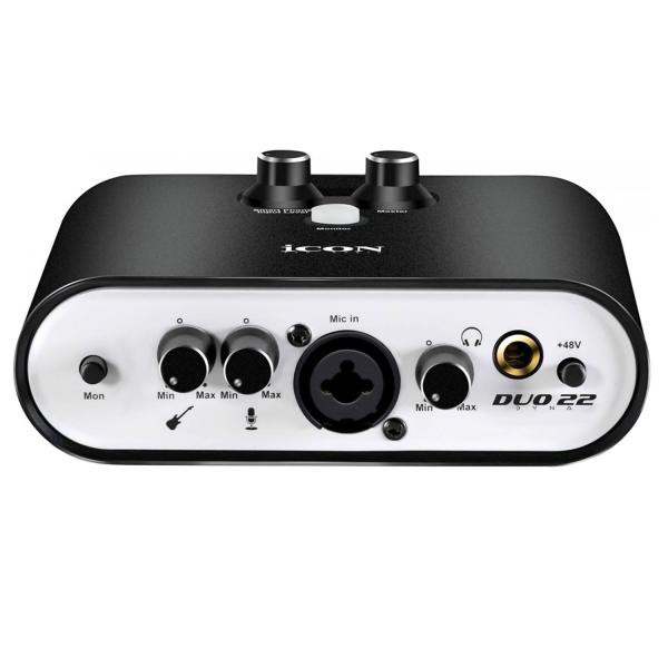 iCON Duo22 Dyna USB-Audio-Interface mit Kopfhörer