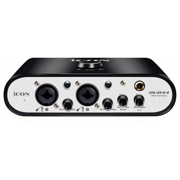 iCON Duo44 Dyna USB-Audio-Interface mit Kopfhörer