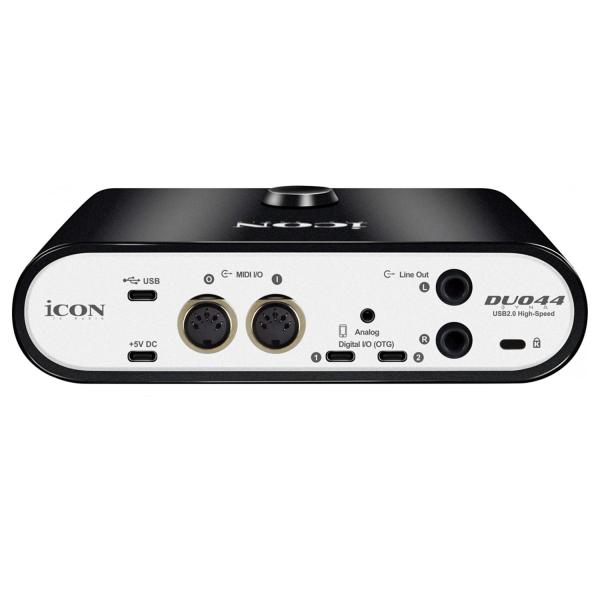 iCON Duo44 Dyna USB-Audio-Interface mit Kopfhörer