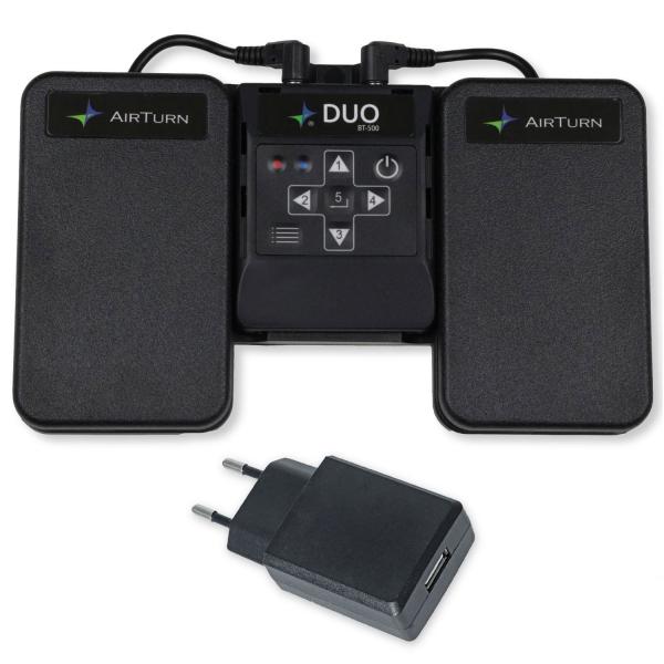 Airturn Bluetooth-Fußschalter Duo 500 mit Netzteil