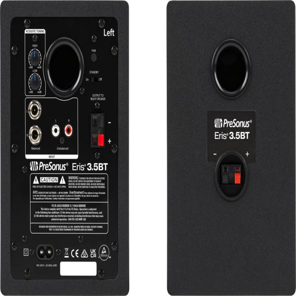 Presonus Eris 3.5BT Boxen 2nd Gen mit Klinkenkabel