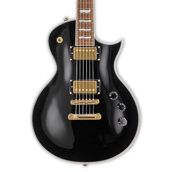 ESP LTD EC-256 BLK E-Gitarre Schwarz mit Kabel