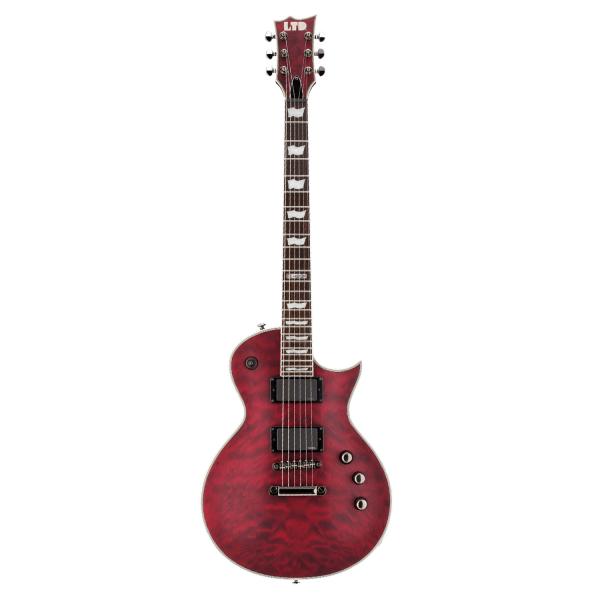 ESP LTD EC-401 E-Gitarre See Thru Cherry Sunburst mit Kabel