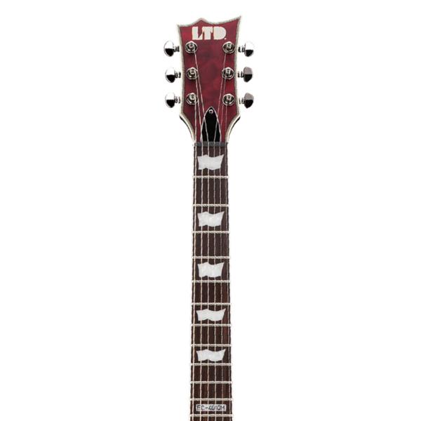 ESP LTD EC-401 E-Gitarre See Thru Cherry Sunburst mit Kabel