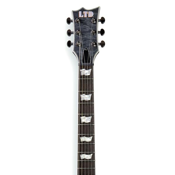 ESP LTD EC-401 QM STBLKS E-Gitarre See Thru Black