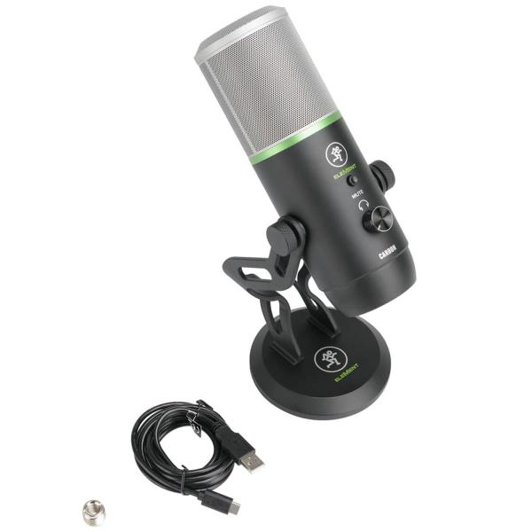Mackie USB-Mikrofon EM-Carbon mit Gelenkarm