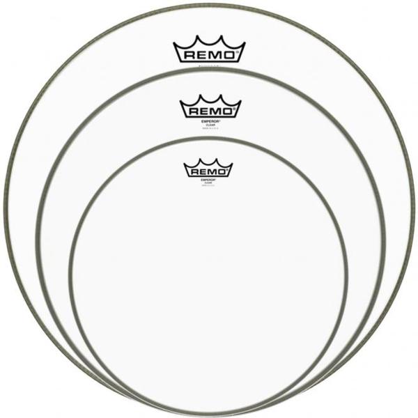 Remo Emperor Clear Pack Fusion Fell Set 10 12 14