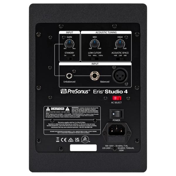Presonus Eris Studio 4 Boxen 1 Paar mit Eris Sub 8 BT Subwoofer und 2x Kabel