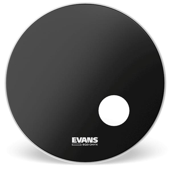 Evans BD22RONX Bassdrumfell Onyx Resonant schwarz Drumfell Bassdrum 22