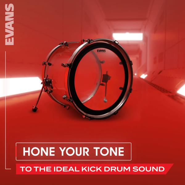 Evans BD22EMADHW Heavyweight Clear Bassdrum Fell 22
