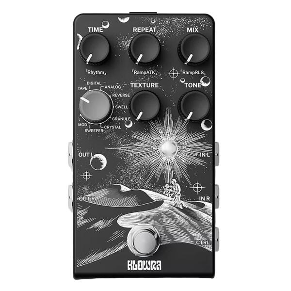 Klowra Effektgerät Everlast Delay Pedal mit Kabel