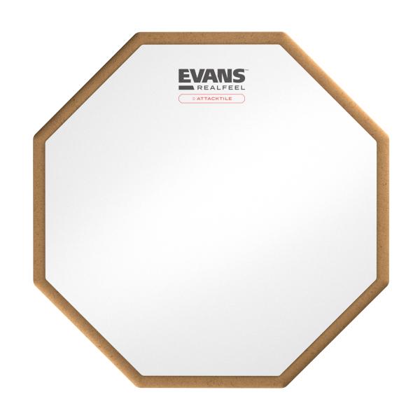 Evans Übungspad Set RealFeel Attacktile 10 Zoll inkl Stativ und Sticks