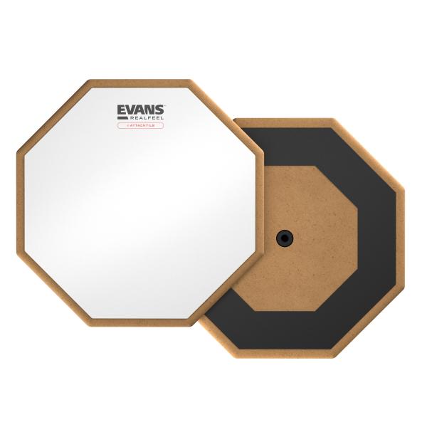 Evans Übungspad Set RealFeel Attacktile 10 Zoll inkl Stativ und Sticks