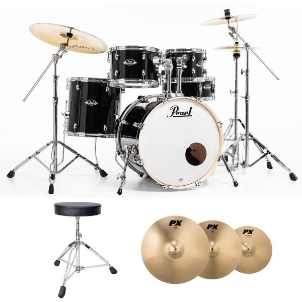 Pearl Schlagzeug Export EXX705NBR-C31 Komplettset mit Hocker