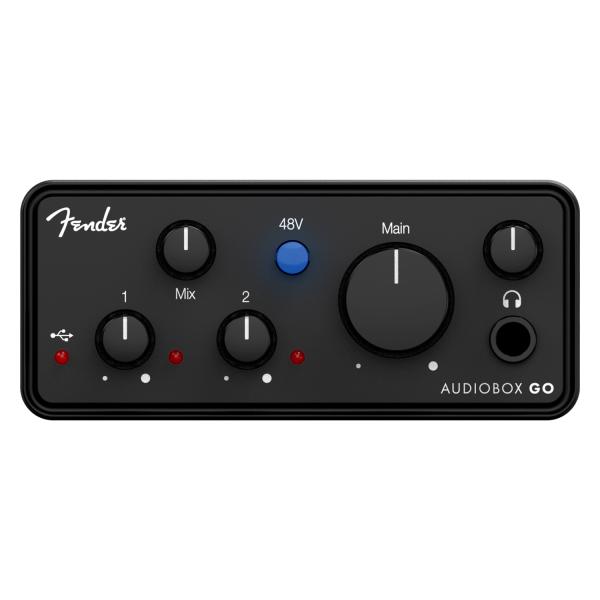 Fender Audio-Interface AudioBox Go 2-Kanal mit Kopfhörer